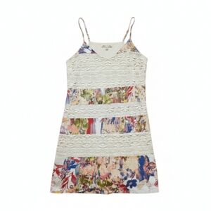 Jealous Tomato | Multicolored Lace Dress | Size Small